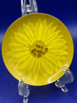 Enamel On Cooper Trinket Dish Bovano Of Cheshire