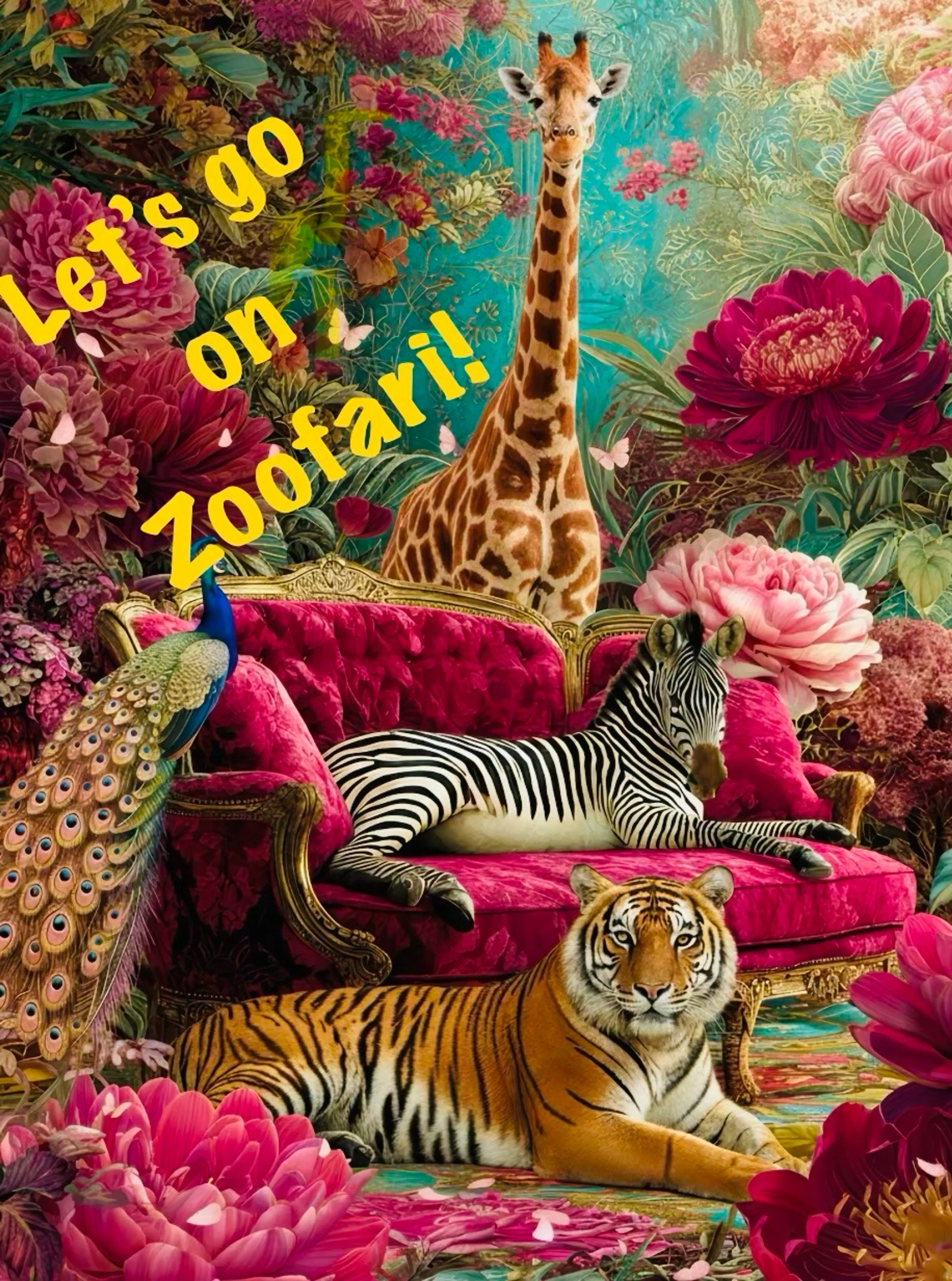 It’s. A Zoo Up In Here! Animals Of All Kinds; Big & Small! 