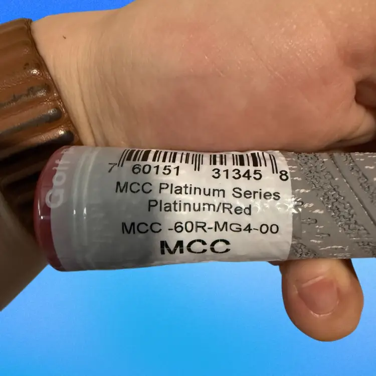 Brand New Golf Pride MCC Standard Grey/Red Grips - 13