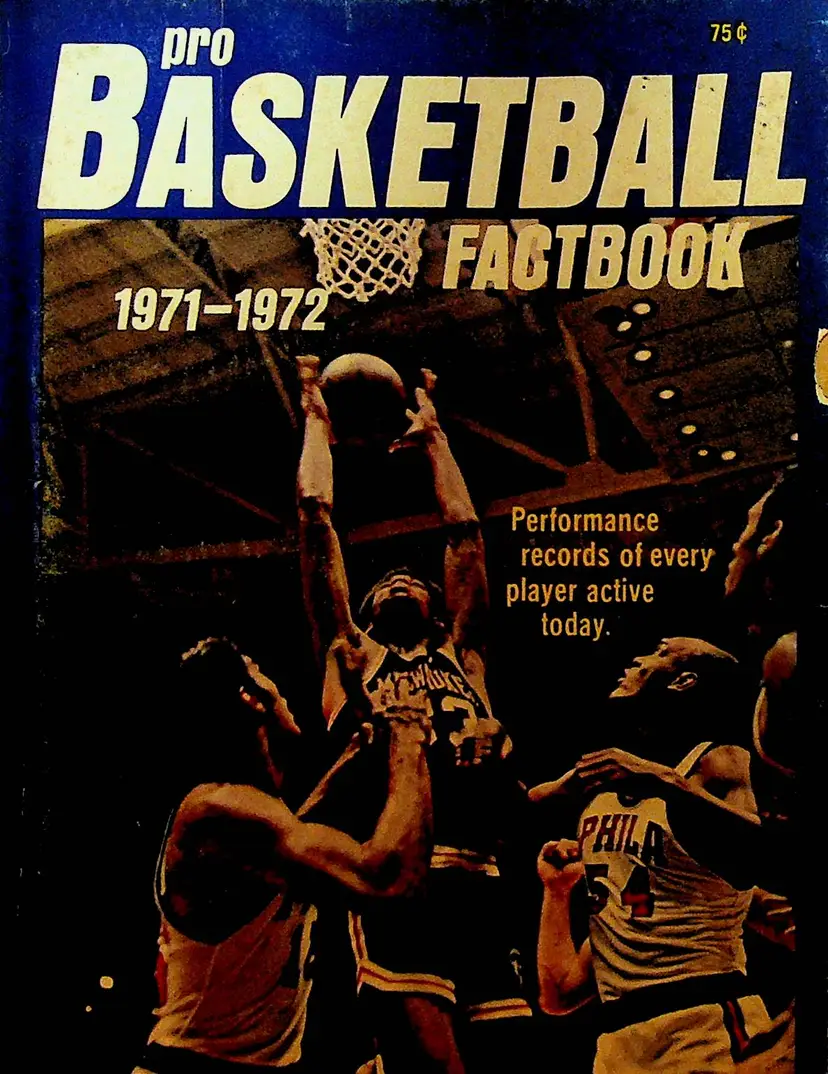 Pro Basketball Factbook 1971 1972 ABA NBA