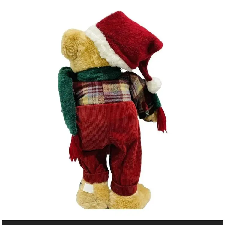 Dan Dee Collector's Choice 28" Large Christmas Bear & Santa's Bear Shoppe