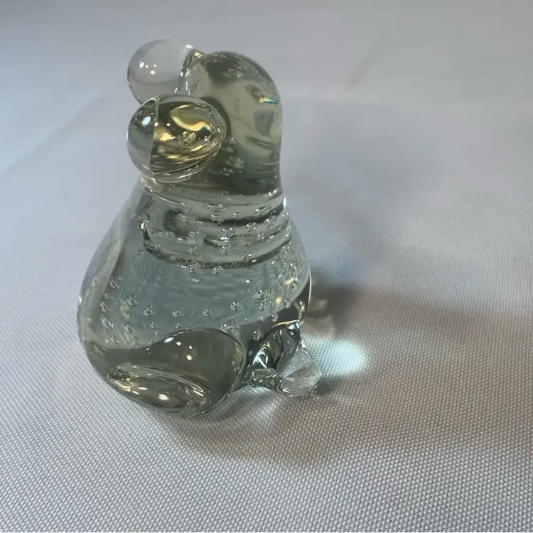 Clear Frog Controlled Bubbles