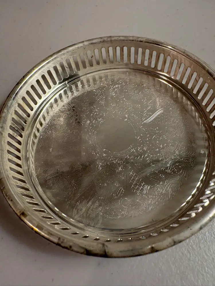 Lot Of 8 Vintage Dessous De Verre Coaster Set