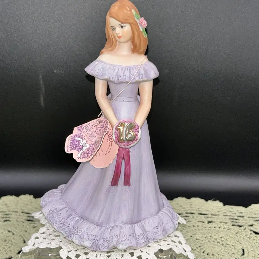 Vintage Enesco Growing Up Girl-Age 16