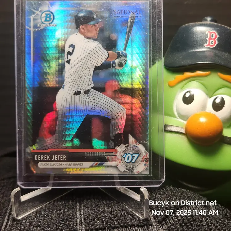 2017 Bowman Chrome Nationals Mojo - Derek Jeter New York Yankees