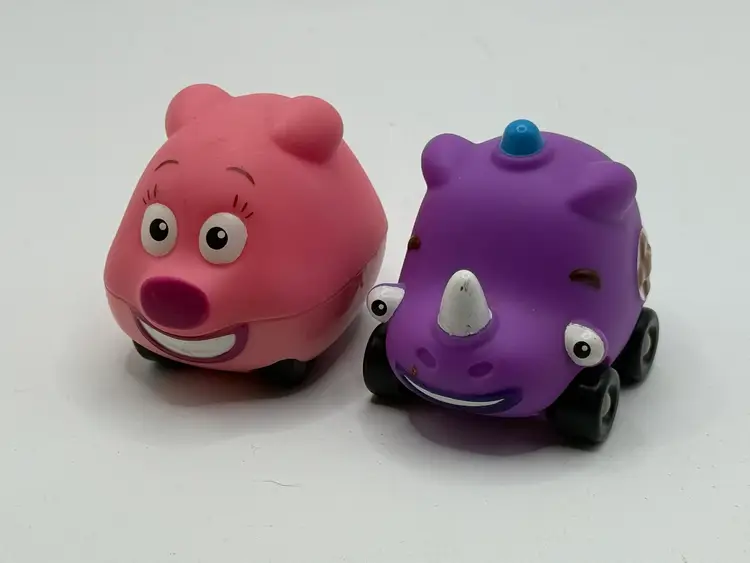 2 Disney Jungle Junction Toy Vehicles 2010 Mattel