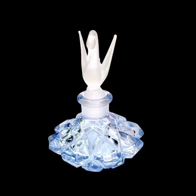 Vintage Golden Crown E&R Perfume Bottle