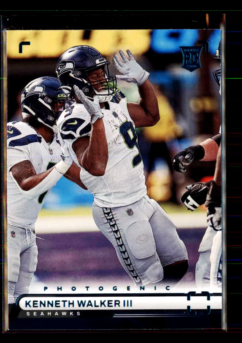 Kenneth Walker Iii 2022 Panini Chronicles Photogenic Teal #PH-37 - (113) - Seattle Seahawks