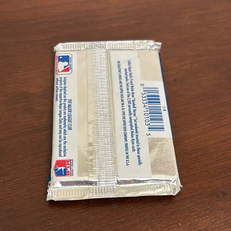 1991 Upper Deck Baseball cards.