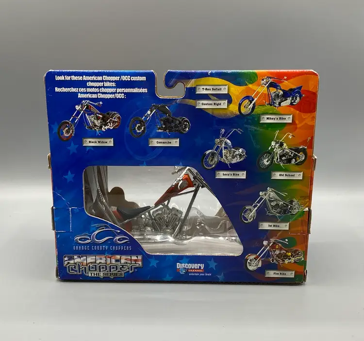 2004 Orange County Choppers 1:18 Scale Diecast Bike Customer Rigid #2