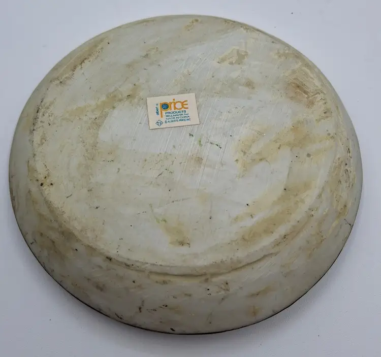 "Coming to Town" 2003 Avon - 3D hand-painted Santa - artist Tom Newsom 22K gold trim