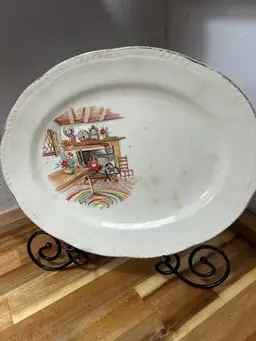 Homer Laughlin Colonial Kitchen Platter