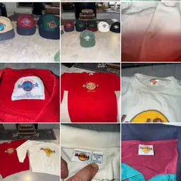 Vintage Hard Rock Cafe, Shirts, And Ball Caps
