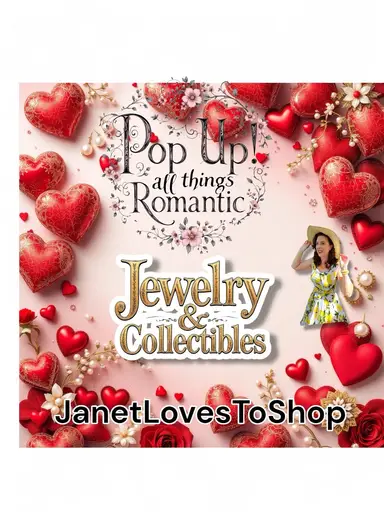Pop Up! All Things Romantic 💝 Vintage Jewelry & Romantic Collectibles. Signed Pieces 🥰❤️
