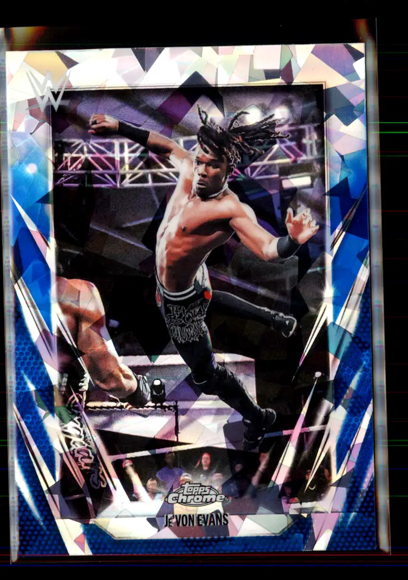 Je'Von Evans 2026 Topps Chrome Sapphire WWE #186 - (143) - NXT