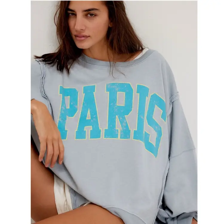 NWT WE THE FREE GRAPHIC CAMDEN PULLOVER