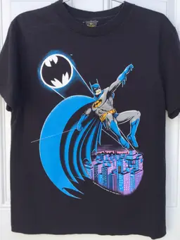 Vintage 80s, 1988, Batman DC Comics, Single Stitch, Graphic, Shirt