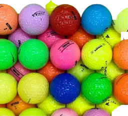 Vibrant Mix Golf Balls - 12 Pack