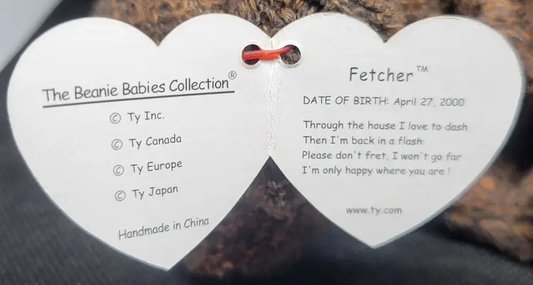 TY Beanie Baby - Fetcher - 2000