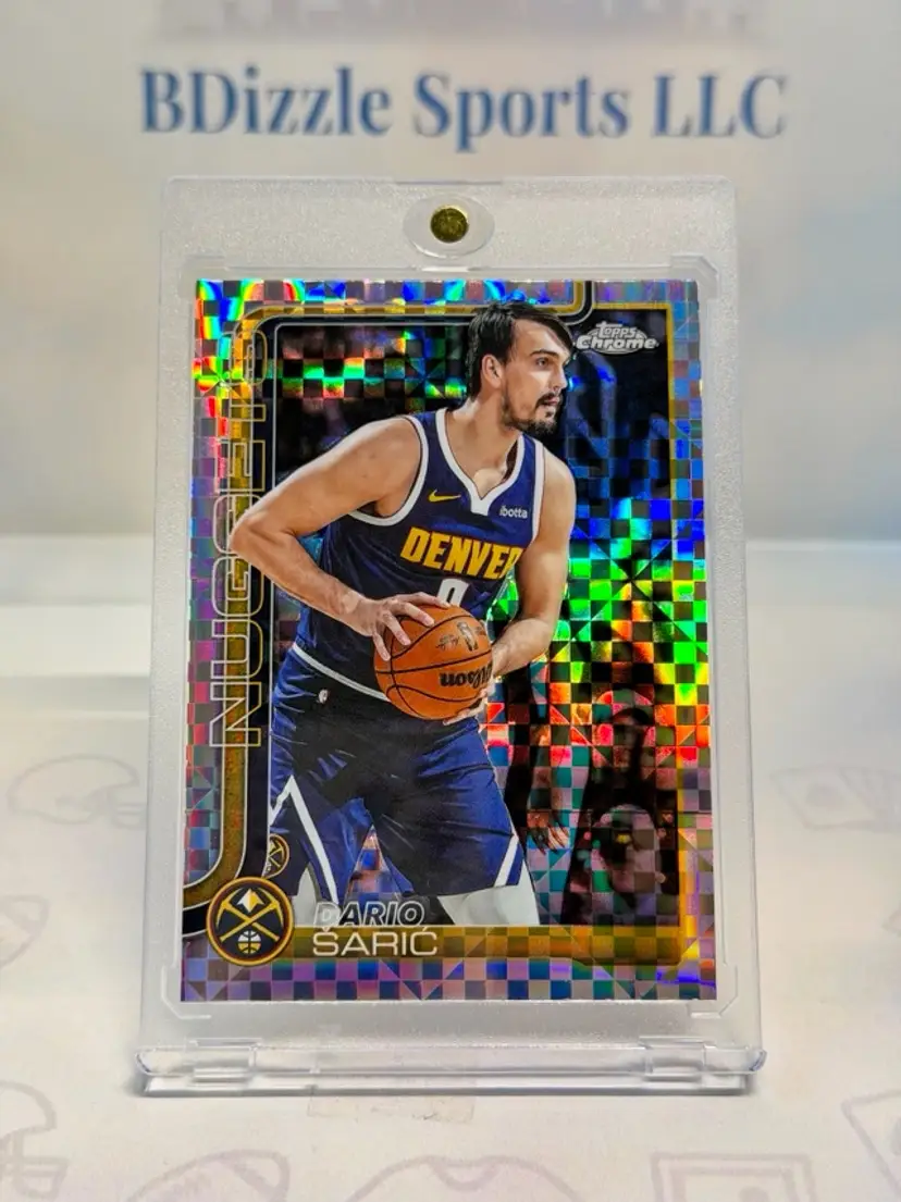 2025-26 Topps Chrome Dario Saric X-Fractor #77