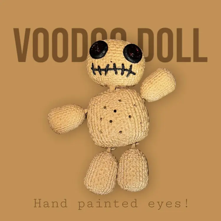 3D Printed Articulating Voodoo Doll