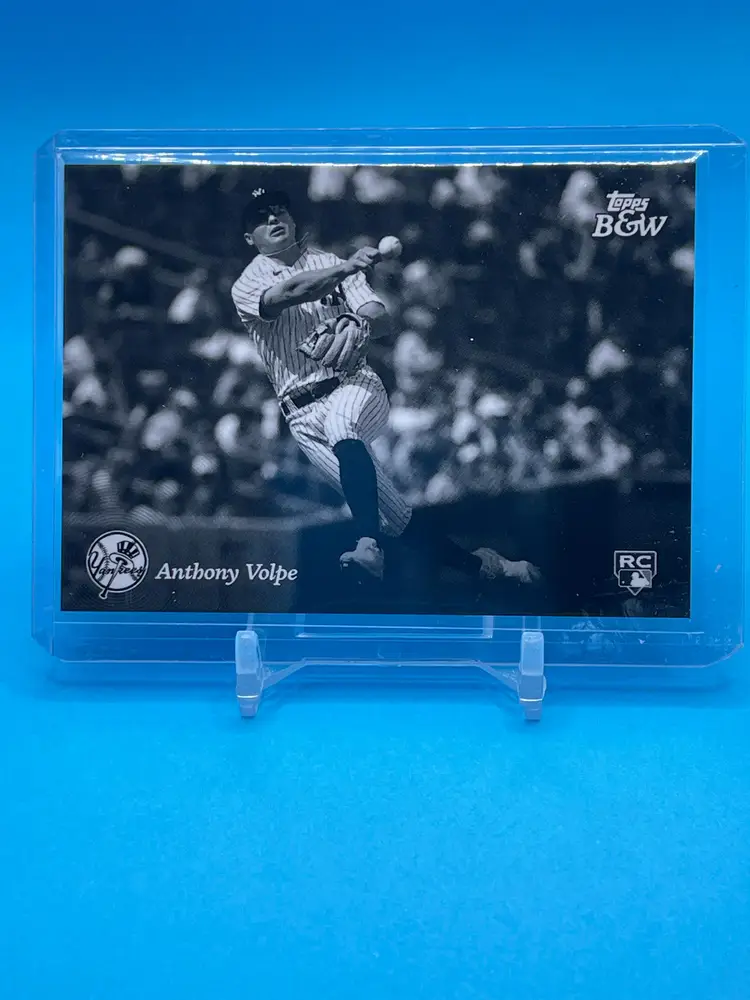 2023 Topps B&W Black and White Anthony Volpe RC Rookie NY New York Yankees