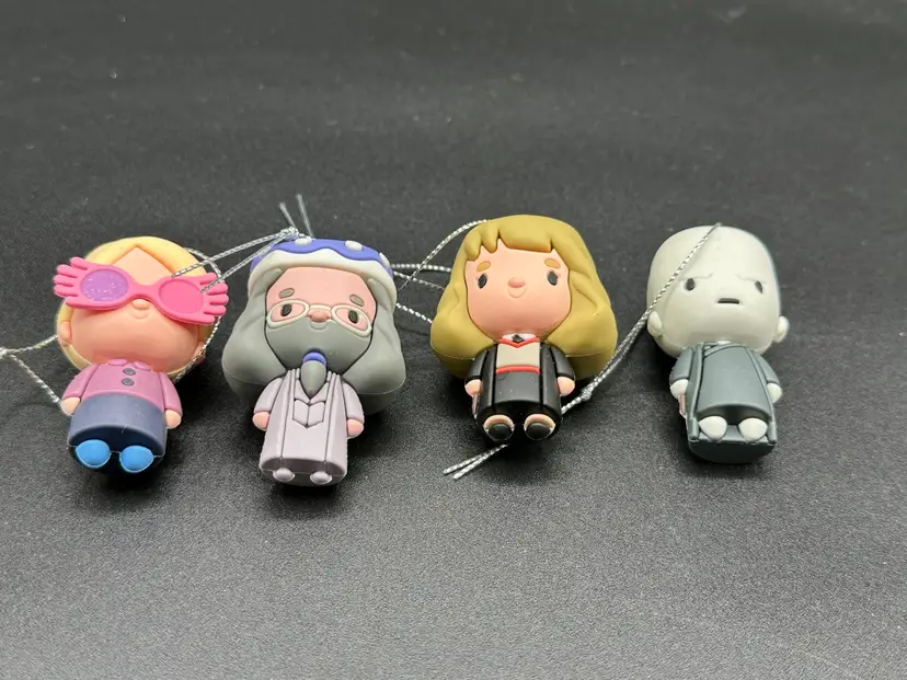 Hallmark Harry Potter Character Chibi Christmas Ornaments