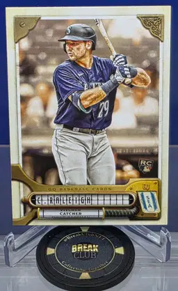 Cal Raleigh 2022 Topps Gypsy Queen Rookie RC #185 Seattle Mariners