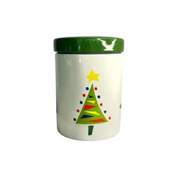 CHRISTMAS CANISTER 
CONTAINER JAR
By Gorham 2008🌲



Holiday Christmas Storage Cookies Candy 
Treats Whimsical Gift Lights