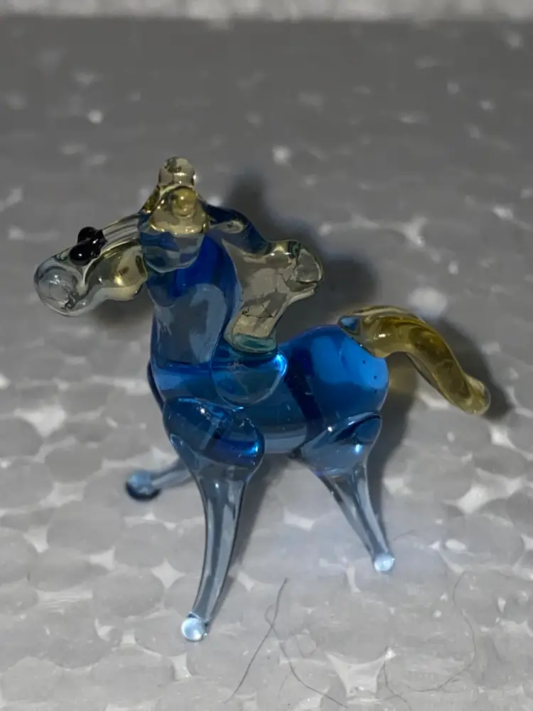 #01 25% Off In From Ukraine Miniature (1 To 1.5") Blown Glass  Front And Back Photos (was $8)