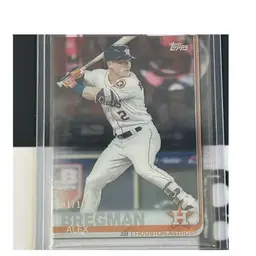 2019 Topps Alex Bergman Clear 01/10