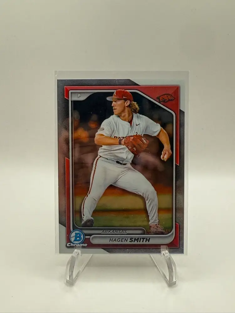 2024 Bowman Draft - Chrome College Variation Hagen Smith #BDC-2 (RC)