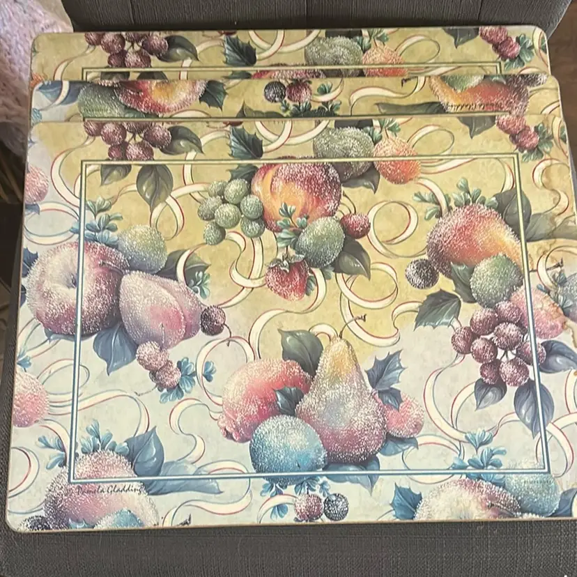 103. Pimpernell Placemats with Cork Back
