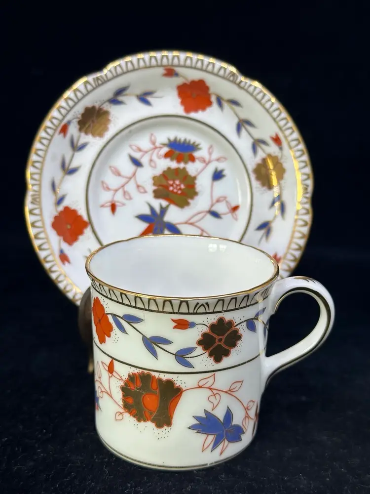 Hankook Bone China England Original Tech Diana Set of 6 Cup & Saucer