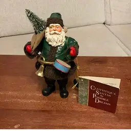 #02 - Clothtique Possible Dreams Santa Ornament 1990