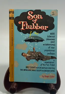 Vintage 'Son of Flubber' By Roger Fuller Paperback 1963 Pocket Book