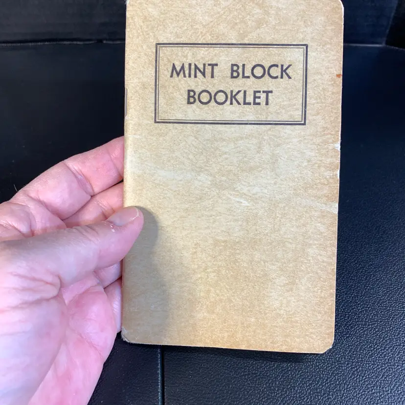 Stamp Mint Block Booklet-Unused