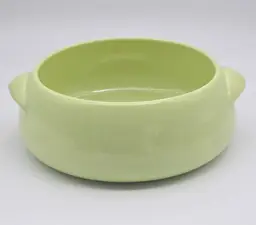 Brusche California Pottery Casserole Hemlock Green 9" no lid