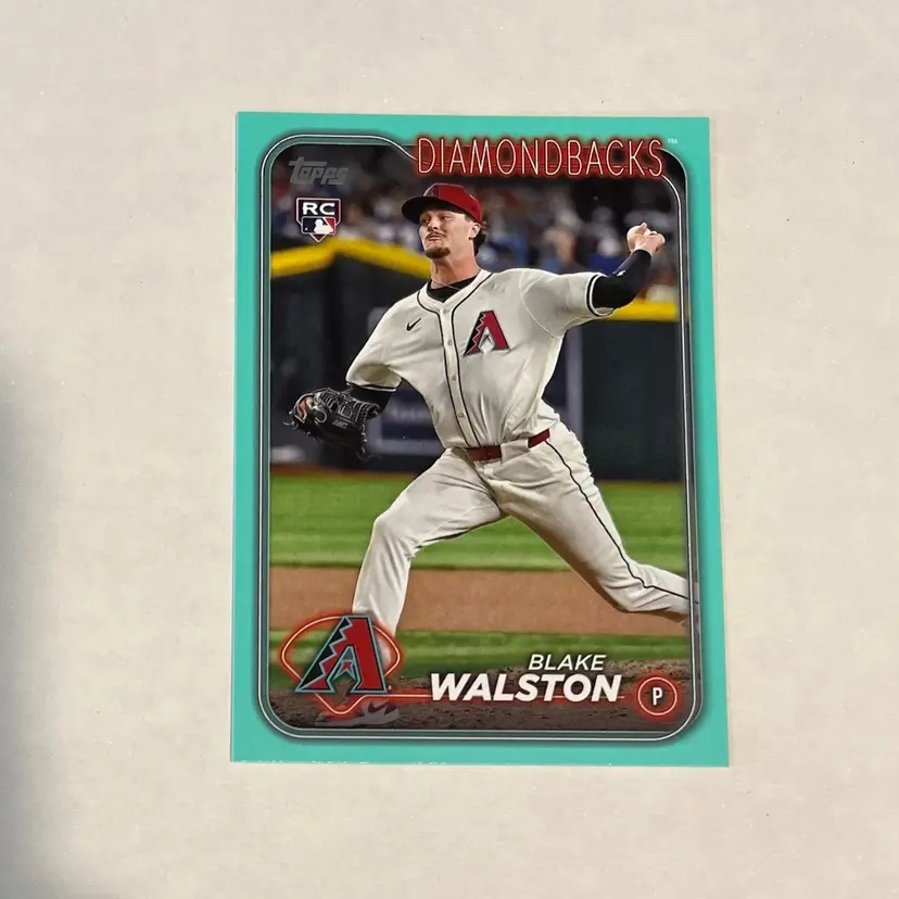 Blake Walston RC Aqua Arizona Diamondbacks