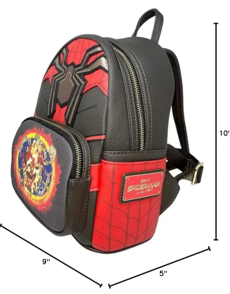 NWT Loungefly Mini Backpack Spiderman: No Way Home