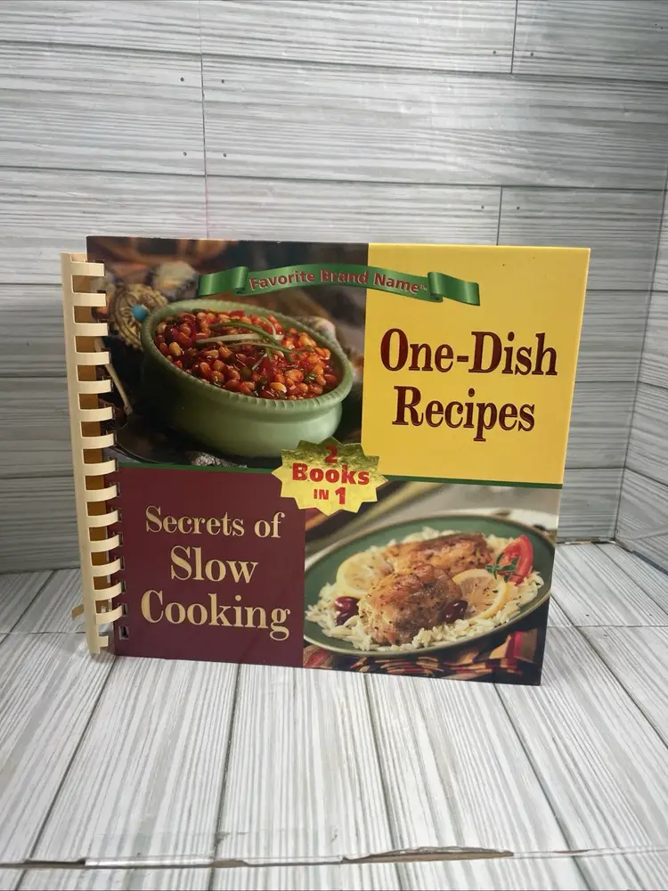 One Dish Recipes Secrets Of Slow Cooking Cookbook