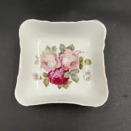 Vtg Schumann Arzbery Bavaria Porcelain Trinket Dish