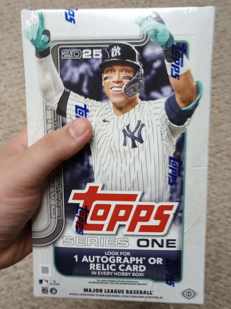 2025 Topps Series 1 Personals + Filling RIPS & Sorting Junk Wax
