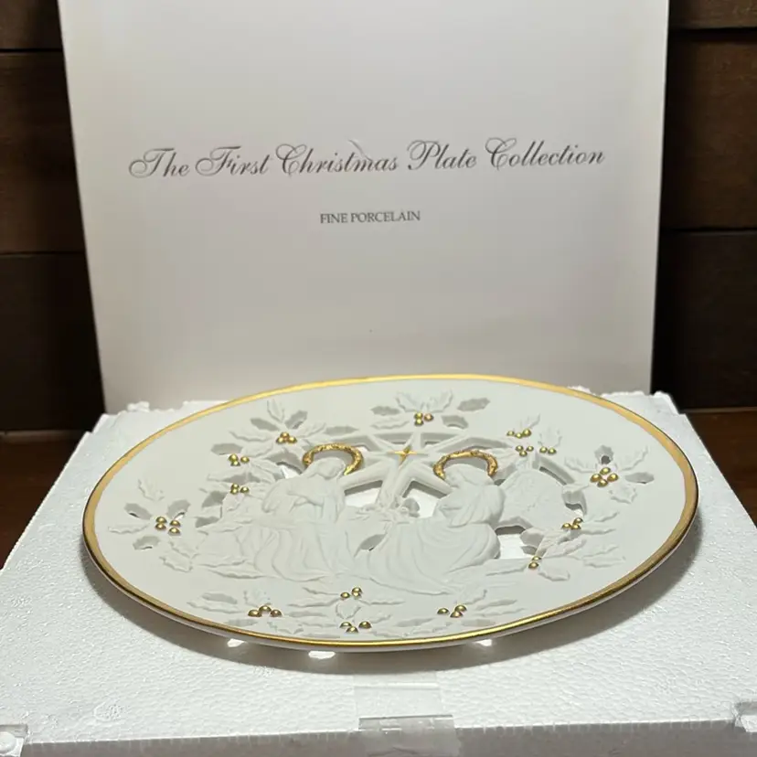 100. Lenox The First Christmas Plate Collection