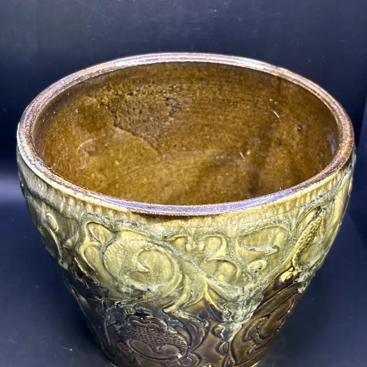 Robinson Ransbotton Pottery Jardinière Planter USA 1420 Roseville 6”