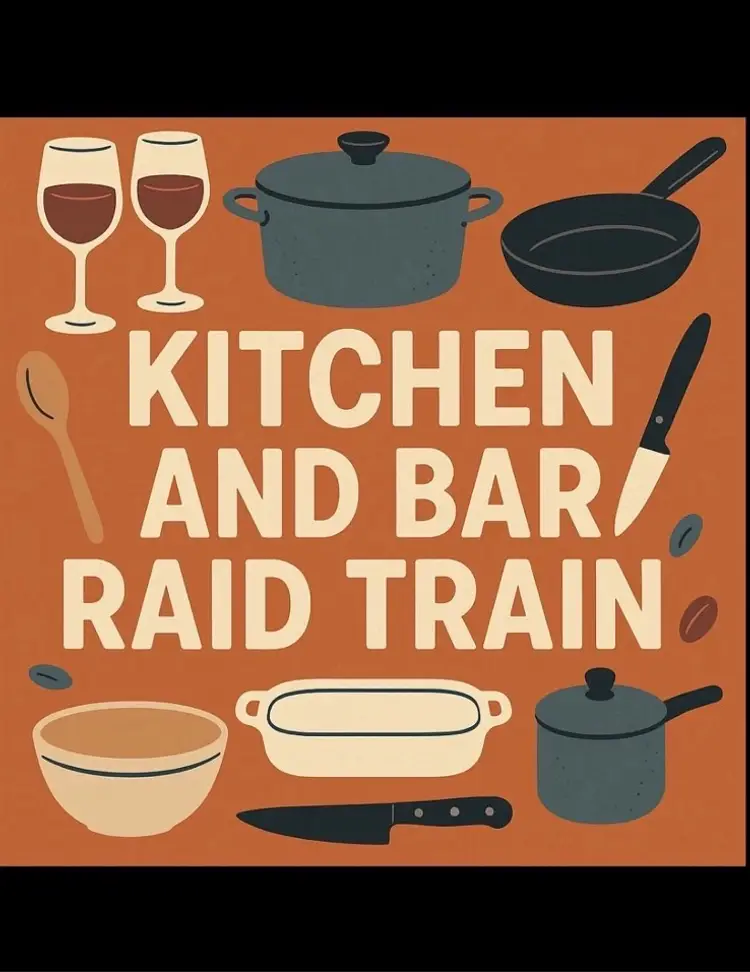Kitchen RAID Train ☕️🔪👩🏼‍🍳