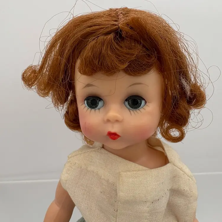 Vintage Madame Alexander 1950’s ALEX Doll Jointed Bendable Knees Walker 8” Cute!