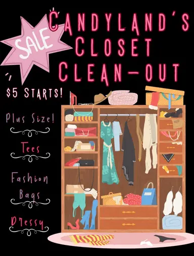 Clear Out That Closet! Clothes+Bags 🦄
