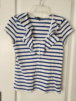 Ralph Lauren Size S Blue and White Shirt