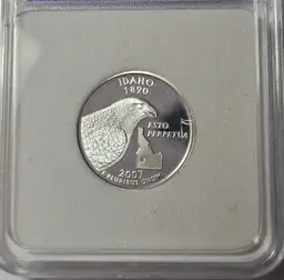 2007-S Idaho Silver 1st Day of Issue Ultra Cameo